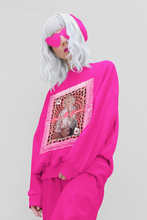 Load image into Gallery viewer, Norma Jeane Queen Of Queens In A Luxurious Pop Art Frame Unisex Sweater