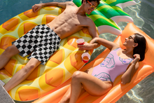 Load image into Gallery viewer, Marilyn Monroe Checkered Emoji Sport Shorts