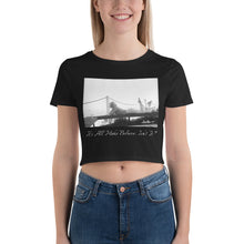 Load image into Gallery viewer, Marilyn's "It's All Make Believe, Isn't It?" Women’s Crop Tee
