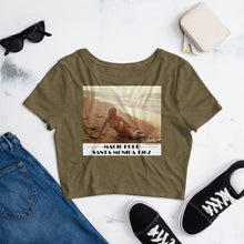 Load image into Gallery viewer, Marilyn Monroe "Santa Monica 1962 Magic Hour" Women’s Crop Tee