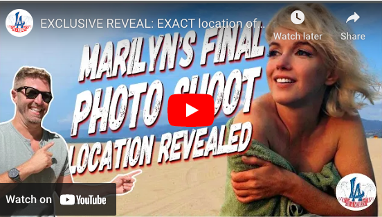 Marilyn Monroe's Final Photoshoot With George Barris Location Revealed