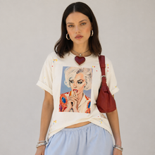 Load image into Gallery viewer, Marilyn Monroe Pop Art Paint Splatter T-Shirt

