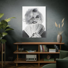 Load image into Gallery viewer, Marilyn Monroe Money Talks Retro Pop Art Canvas Print

