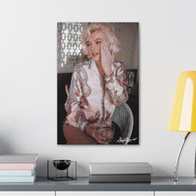 Load image into Gallery viewer, Marilyn Monroe Cocktail Hour Canvas Print
