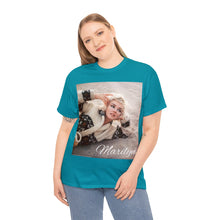 Load image into Gallery viewer, Vintage Marilyn Monroe Retro Santa Monica Beach Unisex Heavy Cotton T-Shirt
