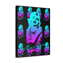 Load image into Gallery viewer, Marilyn Monroe Gradient Pop Art Canvas Print
