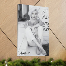 Load image into Gallery viewer, Marilyn Monroe By George Barris Bombshell Canvas Print
