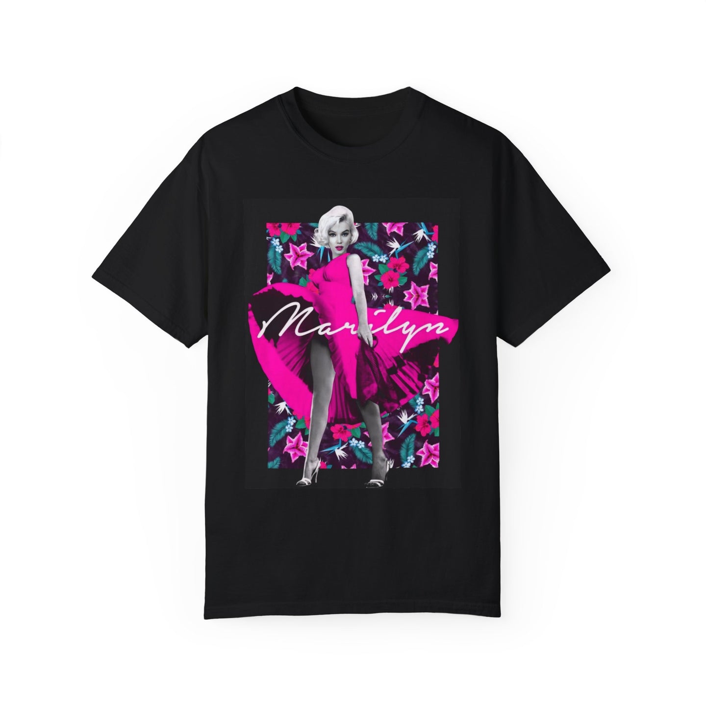 Marilyn Monroe Floral Unisex T-shirt