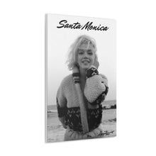 Load image into Gallery viewer, Marilyn Monroe Golden Sands and Endless Beauty Canvas Print
