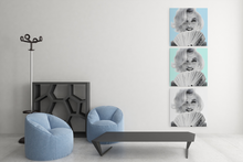 Load image into Gallery viewer, Marilyn Monroe Money Talks Retro Pop Art Canvas Print
