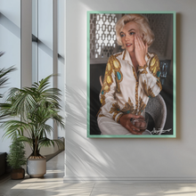 Load image into Gallery viewer, Marilyn Monroe Hollywood Hills By George Barris Limited Edition Colored Frame Posters
