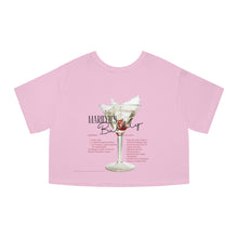 Load image into Gallery viewer, Marilyn Monroe Bubbly In Hand And The World At My Feet Crop Top Shirt
