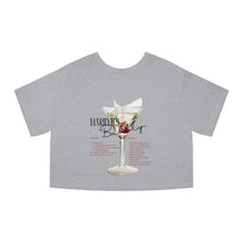 Load image into Gallery viewer, Marilyn Monroe Bubbly In Hand And The World At My Feet Crop Top Shirt
