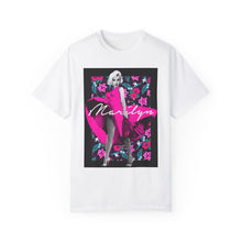 Load image into Gallery viewer, Marilyn Monroe Floral Unisex T-shirt

