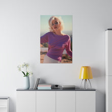 Load image into Gallery viewer, Marilyn Monroe All Yours Canvas Print By George Barris
