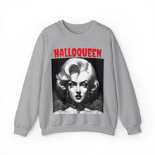 Load image into Gallery viewer, Marilyn Monroe Halloween Sweatshirt, Dracula, Spooky Season, Fall Sweatshirt, Halloween Party Shirt, Halloween Sweatshirt,
