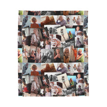 Load image into Gallery viewer, Marilyn Monroe All Of Me Collage Plush Blanket
