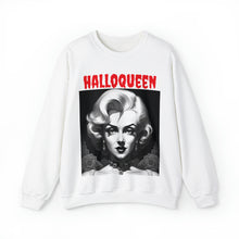 Load image into Gallery viewer, Marilyn Monroe Halloween Sweatshirt, Dracula, Spooky Season, Fall Sweatshirt, Halloween Party Shirt, Halloween Sweatshirt,
