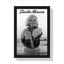 Load image into Gallery viewer, Marilyn Monroe Golden Sands and Endless Beauty Framed Poster
