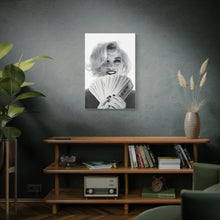 Load image into Gallery viewer, Marilyn Monroe Money Talks Retro Pop Art Canvas Print
