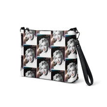Load image into Gallery viewer, Marilyn Monroe Thinking Back Crossbody Bag
