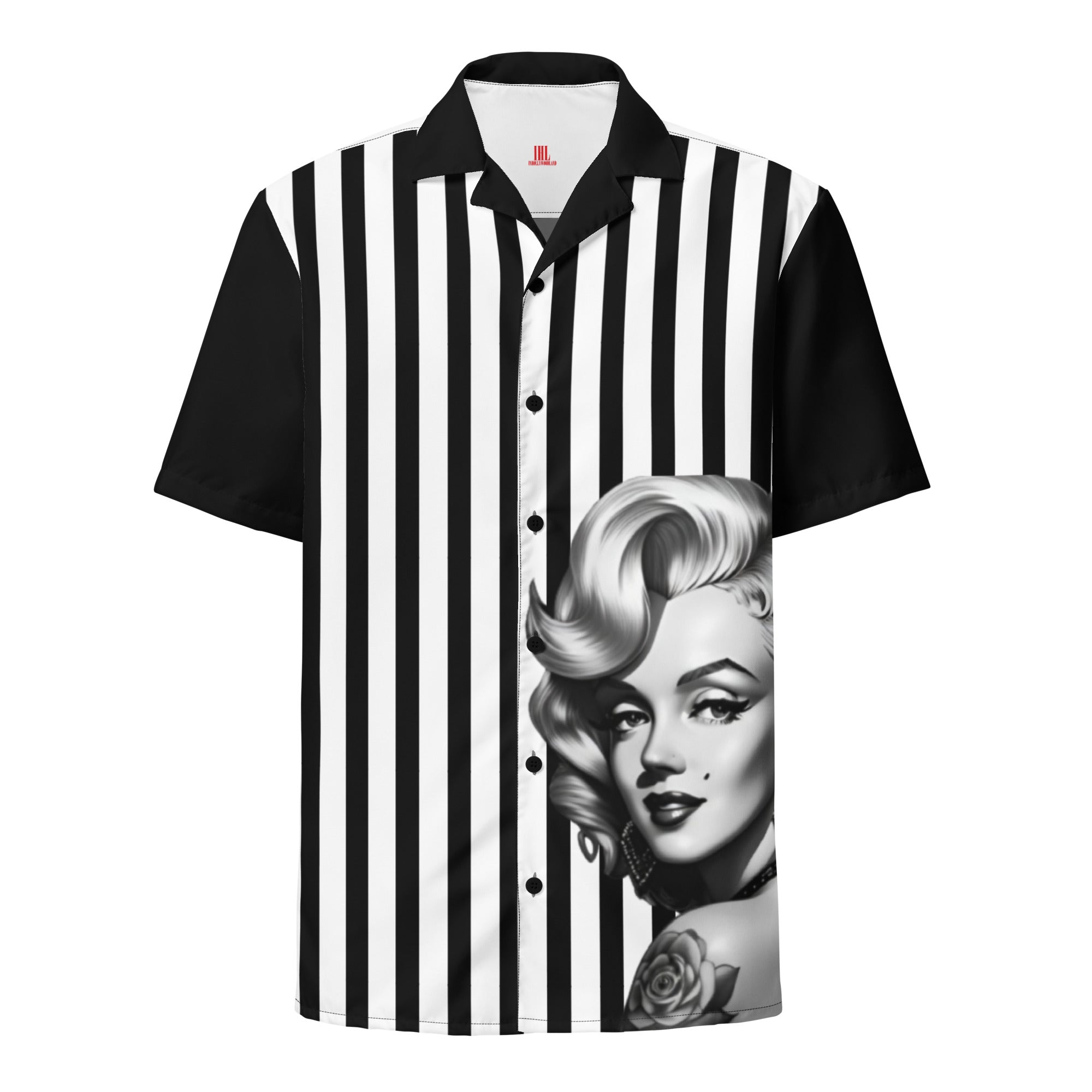 VINTAGE MARILYN MONROE good BUTTON UP