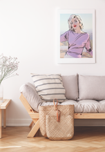 Load image into Gallery viewer, Marilyn Monroe Dreams Art Deco Pop Art Canvas Print
