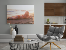 Load image into Gallery viewer, Marilyn Monroe Happiness Comes In Waves Canvas Gallery Wraps
