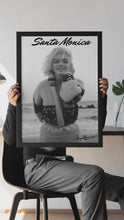 Load and play video in Gallery viewer, Marilyn Monroe Golden Sands and Endless Beauty Framed Poster
