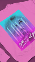 Load and play video in Gallery viewer, Marilyn Monroe Love Unisex Crewneck Sweatshirt
