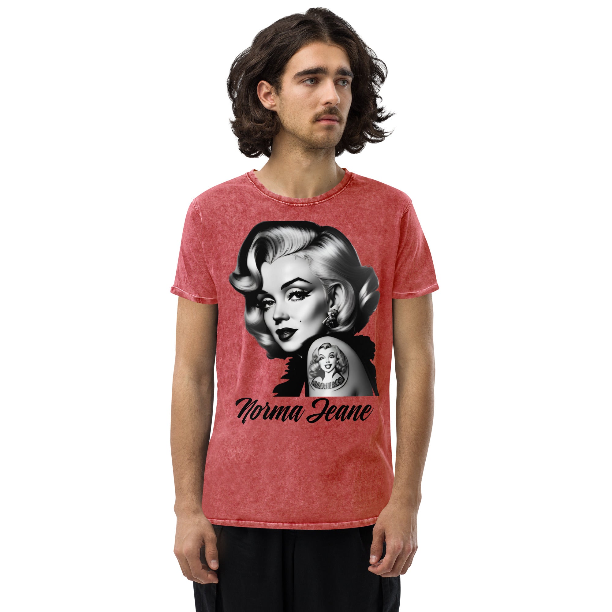 T-shirt Manches Longues Marilyn Monroe - Noir - Tailles S à XXXL Et Enfants - NEUF