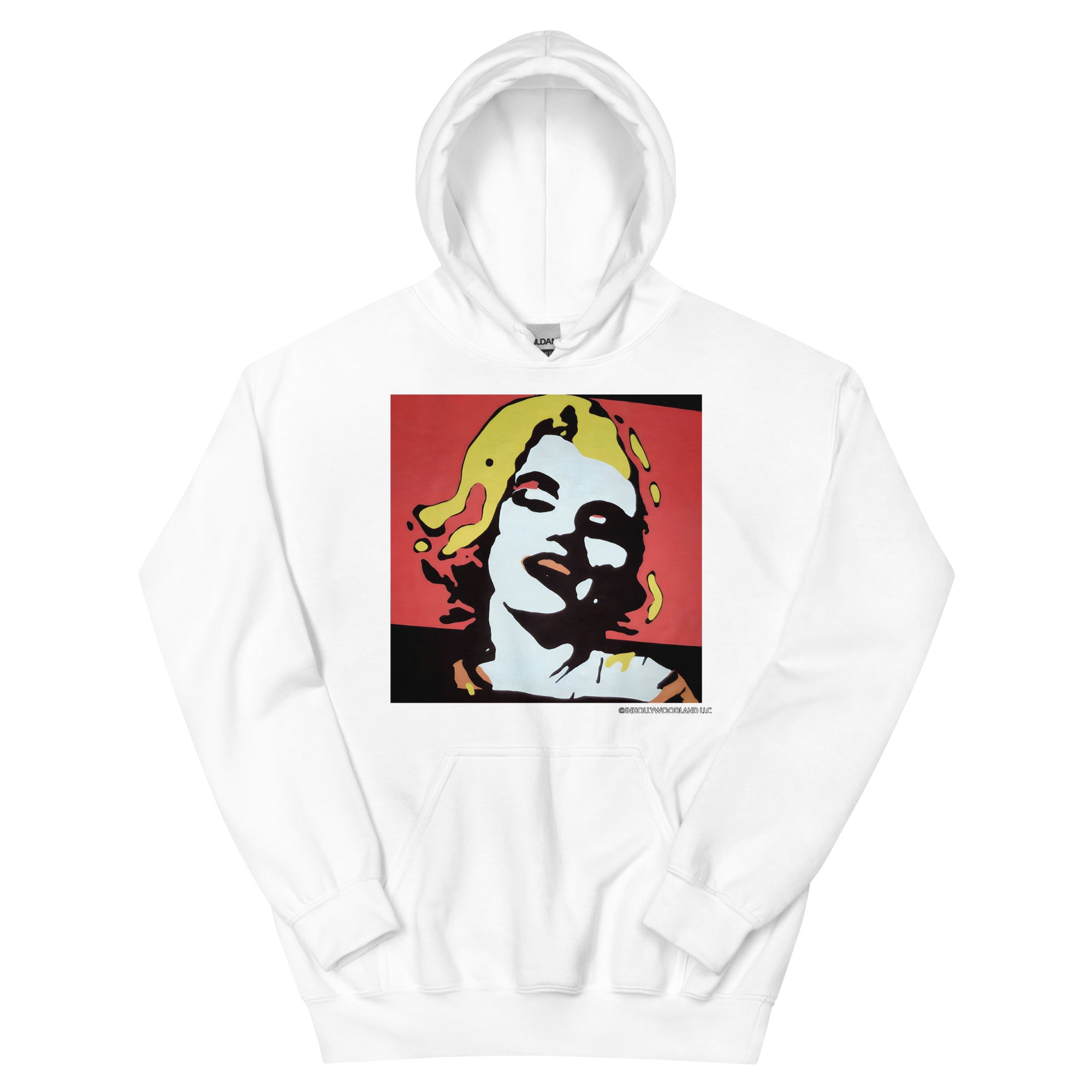 Red marilyn sale monroe hoodie