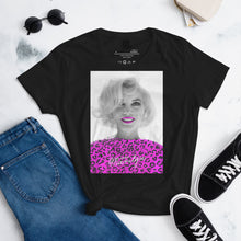 Load image into Gallery viewer, Marilyn Pink Leopard Women&#39;s short sleeve t-shirt
