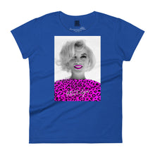 Load image into Gallery viewer, Marilyn Pink Leopard Women&#39;s short sleeve t-shirt
