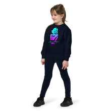 Load image into Gallery viewer, Marilyn Monroe Gradient Colors Sweatshirt Youth Crewneck Sweatshirt
