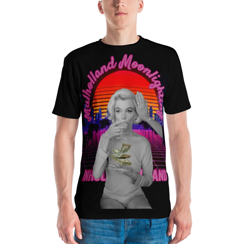 Marilyn Monroe Mulholland Moonlighting Retro Shirt