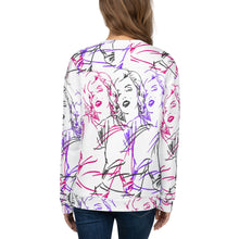 Load image into Gallery viewer, Marilyn Neon Pop Art Sketch Unisex Sweatshirt
