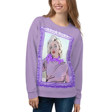 Load image into Gallery viewer, Marilyn Lavender Hugs Unisex Sweatshirt
