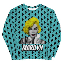 Load image into Gallery viewer, Marilyn Monroe Thunder Pop Art Emoji Unisex Sweatshirt
