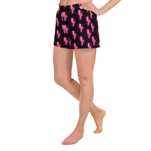 Load image into Gallery viewer, INHOLLYWOODLAND Neon Flamingo Emoji Luxury Shorts Women&#39;s Short Shorts
