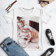 Load image into Gallery viewer, Marilyn Monroe &quot;Drop Me A Line&quot; Women&#39;s T-shirt

