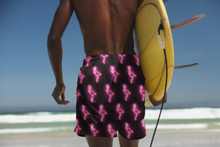 Load image into Gallery viewer, INHOLLYWOODLAND Men&#39;s Neon Flamingo Emoji Luxury Shorts
