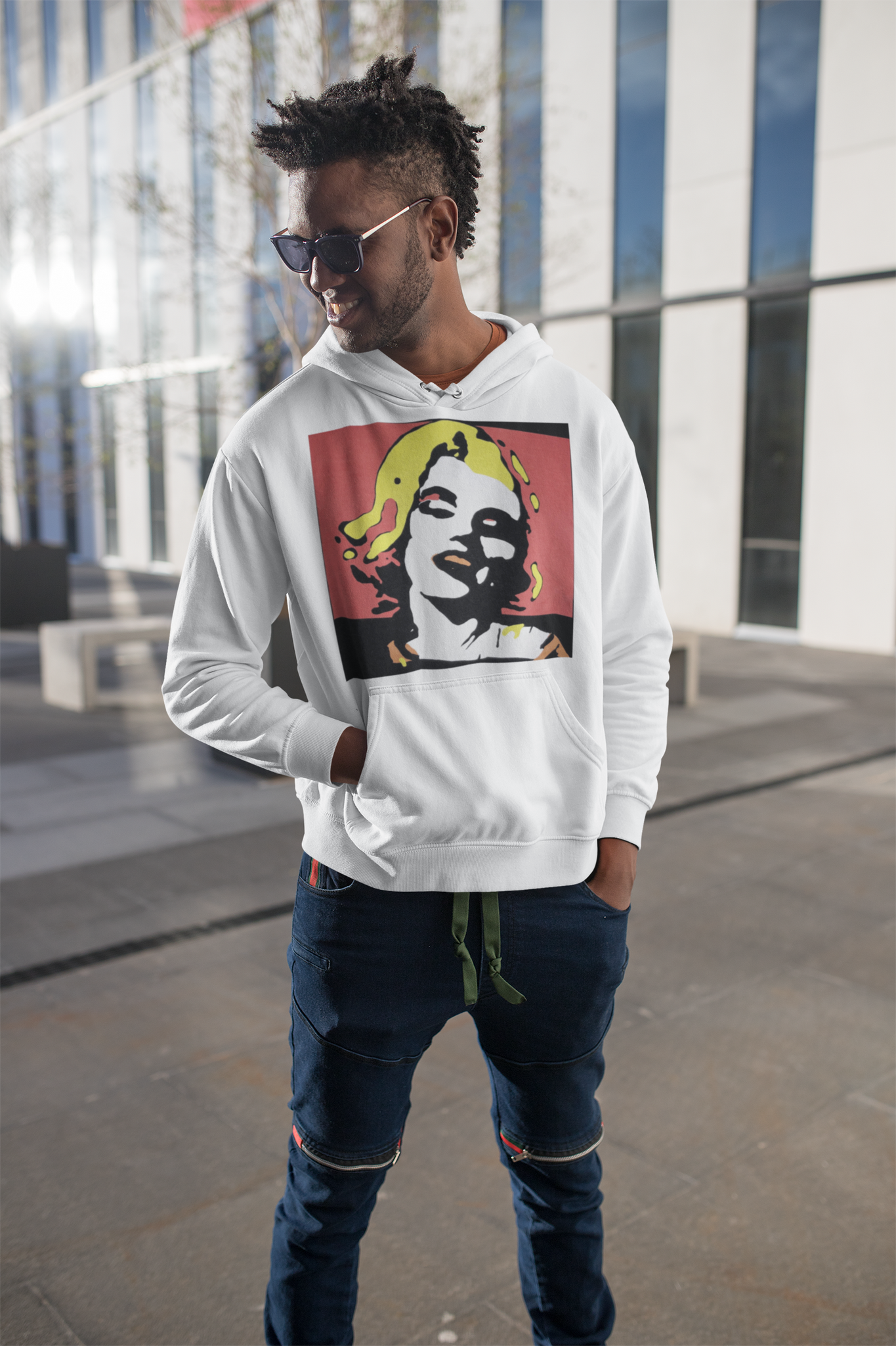 Marilyn monroe hoodie with top bandana