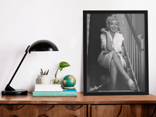 Load image into Gallery viewer, Marilyn Monroe The Seven Year Itch In Between Takes Poster
