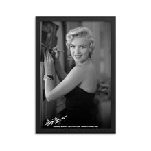 Load image into Gallery viewer, Marilyn Monroe The Seven Year Itch Movie Wrap Party Framed Poster
