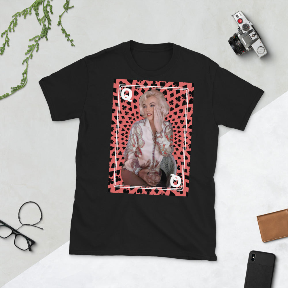 Marilyn Queen Of Queens Short-Sleeve Unisex T-Shirt