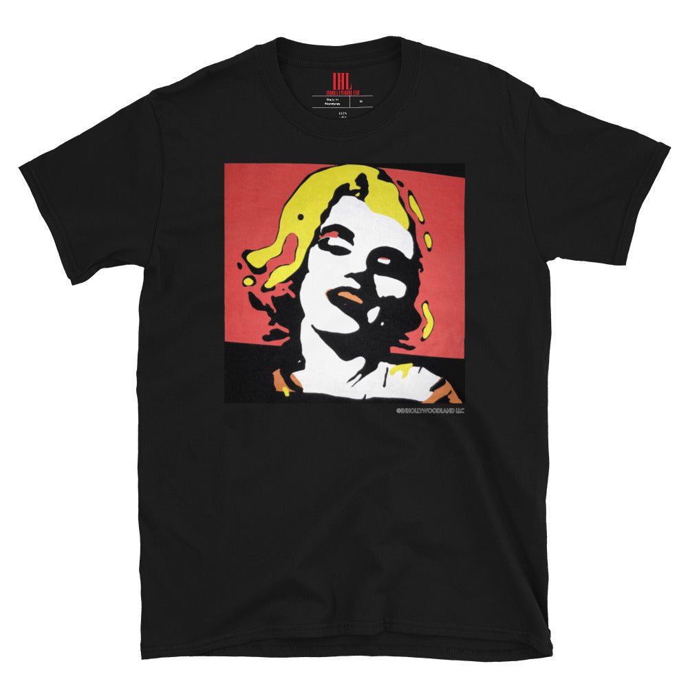 Marilyn Red Pop Art Short-Sleeve Unisex T-Shirt